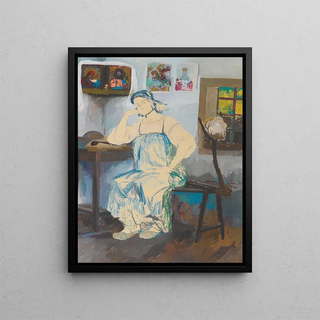 Filipp Malyavin - Seated Woman In An Interior.webp