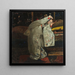 Dziewczyna w białym kimono - George Hendrik Breitner — oprawiony obraz na ścianie