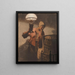 Troubles - Firmin Baes — oprawiony obraz na ścianie