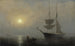 Statek we mgle, port w Gloucester - Fitz Henry Lane — widok dzieła
