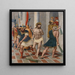 Flagellation du Christ - Pere Seraf — oprawiony obraz na ścianie