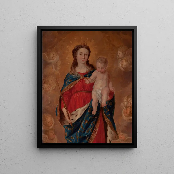 Flemish School - Virgin Child Queen of Heaven.webp