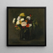 Kwiaty - Henri Fantin-Latour — oprawiony obraz na ścianie