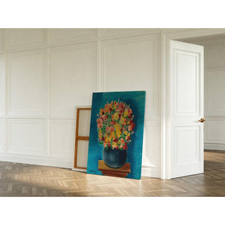 Fleurs - Moïse Kisling | Reproduction Tableau Décoration murale affiche copie
