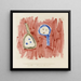 Kwiaty na patelniach I - Paul Klee — oprawiony obraz na ścianie