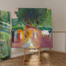 Reprodukcja obrazu Flirt w parku - Edvard Munch