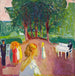 Flirtujący w Parku - Edvard Munch — widok dzieła