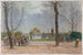 Place de Montrouge i Square de la Mairie XIV, Paryż - Félix Brard — widok dzieła
