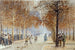 Rue Brzin i avenue du Maine, 14. dzielnica, listopad 1917 - Félix Brard — widok dzieła