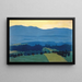 pejzażu w górach Jura w pobliżu Romanel - Félix Vallotton — oprawiony obraz na ścianie