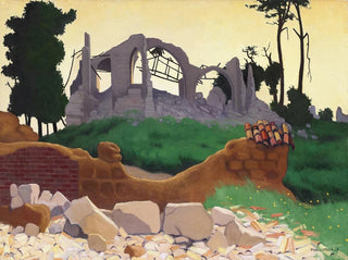 Kościół Souain - Félix Vallotton — widok dzieła