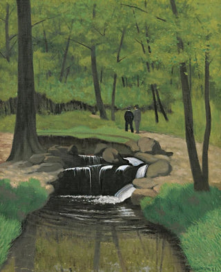 Le Bois de Boulogne - Félix Vallotton — widok dzieła