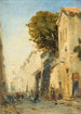 Ulica w Martigues - Félix Ziem — widok dzieła