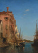 Gondole Venise - Félix Ziem — widok dzieła