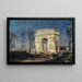 L'Arc de Triomphe de l'Étoile, 8. dzielnica - Félix Ziem — oprawiony obraz na ścianie