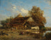 La Chaumière - Félix Ziem — widok dzieła