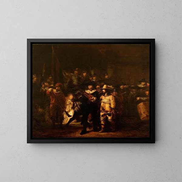 La Ronde de nuit - Félix Ziem — oprawiony obraz na ścianie