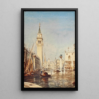 Flix Ziem - Le Mle et la Piazetta inondation.webp