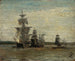Les frégates - Félix Ziem — widok dzieła