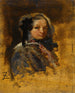 Portret młodej dziewczyny - Félix Ziem — widok dzieła