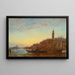 Le Grand Canal à Venise - Félix Ziem — oprawiony obraz na ścianie