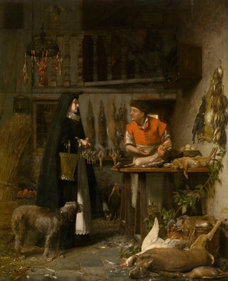 Florent Willems - Market Scene in the 17th Century.webp
