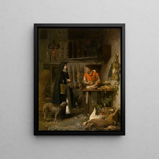 Florent Willems - Market Scene in the 17th Century.webp