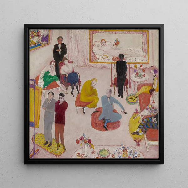 Obraz Wieczór w studio - Florine Stettheimer | Druk artystyczny
