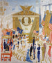 Les cathédrales de Wall Street - Florine Stettheimer — widok dzieła