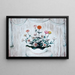 Zinnias - Florine Stettheimer — oprawiony obraz na ścianie