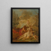 Scena mitologiczna - Szkoła François Boucher — oprawiony obraz na ścianie