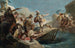 Horatius Coclès ranny pływający w Tybrze - Szkoła Giovanni Battista Tiepolo — widok dzieła