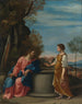 Jezus i kobieta z Samarii - Szkoła Guido Reni — widok dzieła