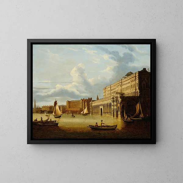 Maison de Somerset - Ecole de Sir John Dean Paul — oprawiony obraz na ścianie