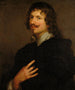Portret Adriaena Hannemana - Szkoła Antoine van Dycka — widok dzieła