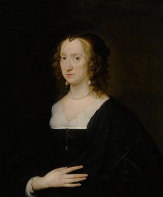 Follower of Anthony van Dyck - Portrait of an elegant woman.webp