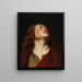 Święty Jan Ewangelista - Szkoła Antoine van Dycka — oprawiony obraz na ścianie