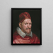 Pape Innocent X - Szkoła Diego Velázquez — oprawiony obraz na ścianie