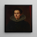 portret kobiety - Naśladowca Diego Velázquez — oprawiony obraz na ścianie