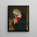 La Vierge de la Nativité - École de Filippo Lippi — oprawiony obraz na ścianie