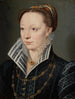Portret Claude Catherine de Clermont-Tonnerre, księżnej de Retz 1543-1603 - Szkoła François Clouet — widok dzieła