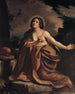 Madeleine pénitente - École de Guercino — widok dzieła