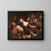 La Trahison du Christ - Ecole de Guercino — oprawiony obraz na ścianie