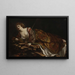 La Mort de Didon - Szkoła Guercino — oprawiony obraz na ścianie