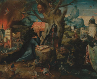Follower of Hieronymous Bosch - Temptation of Saint Anthony.webp