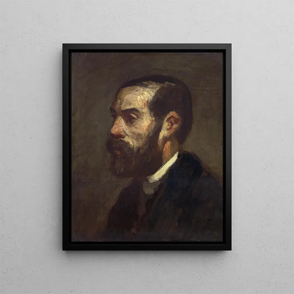 Hippolyte Lavoignat - Szkoła Honoré Daumier — oprawiony obraz na ścianie