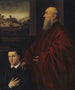 Andrea Renier i jego syna Daniele - Szkoła Jacopo Tintoretto — widok dzieła