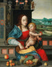 La Madone aux cerises - Szkoła Joosa van Cleve — widok dzieła