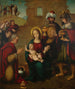Adoracja Trzech Króli - Szkoła Juana de Borgoña — widok dzieła