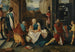 Uczta Trzech Króli - Szkoła Lucas van Leyden — widok dzieła
